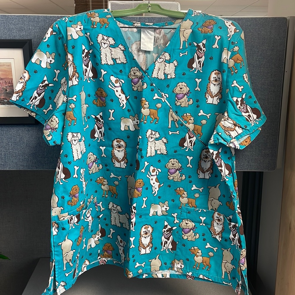 Scrub top